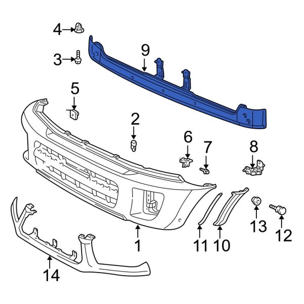 Bumper Cover Reinforcement