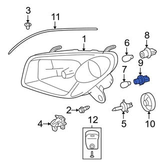Toyota OE - Front Turn Signal Light Socket