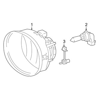 Toyota OE - Front Lamps - Fog Lamps (Gas)