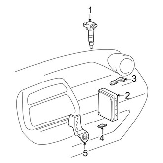 Toyota OE - Electrical - Ignition System (2.0L Gas)