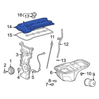Toyota OE - Engine Valve Cover