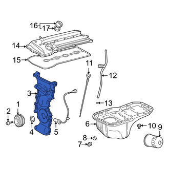 Toyota OE - Engine Timing Cover