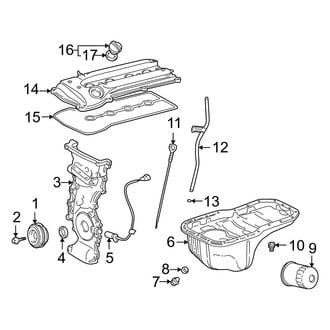 Toyota OE - Engine Parts (2.0L Gas)
