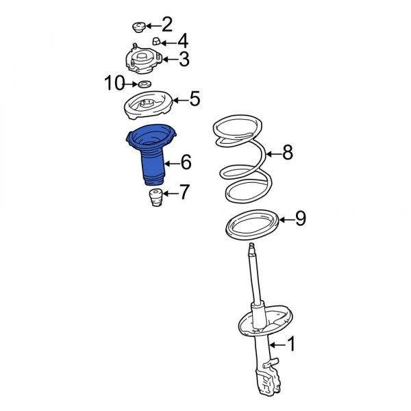 Suspension Strut Bellows