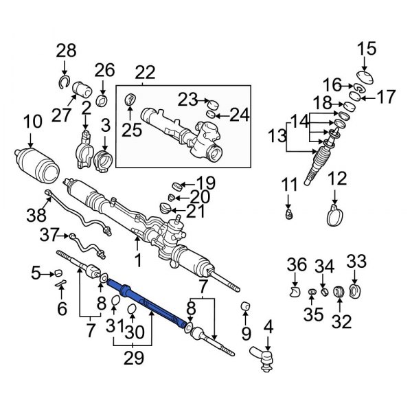 Rack And Pinion Rack Gear