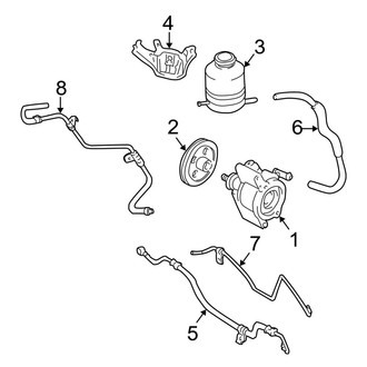 Toyota OE - Steering Gear & Linkage - Pump & Hoses (Gas)