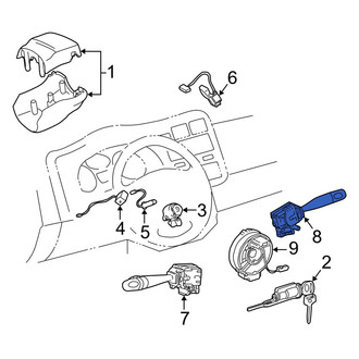Toyota OE - Wiper Switch