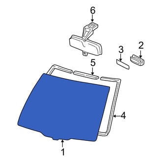 Toyota OE - Front Windshield