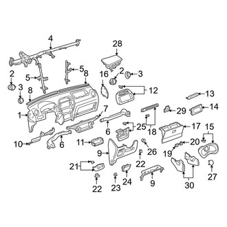 Toyota OE - Instrument Panel (Gas)