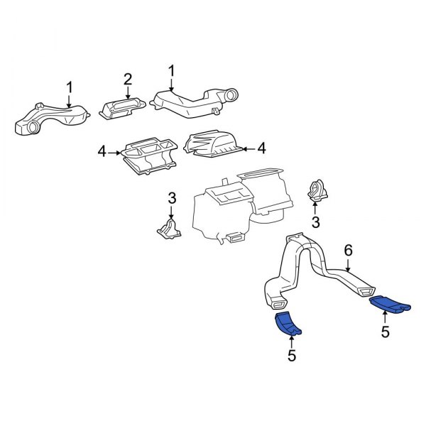 Instrument Panel Air Duct