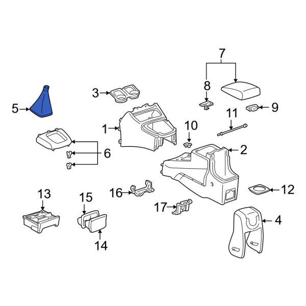 Manual Transmission Shift Linkage Boot