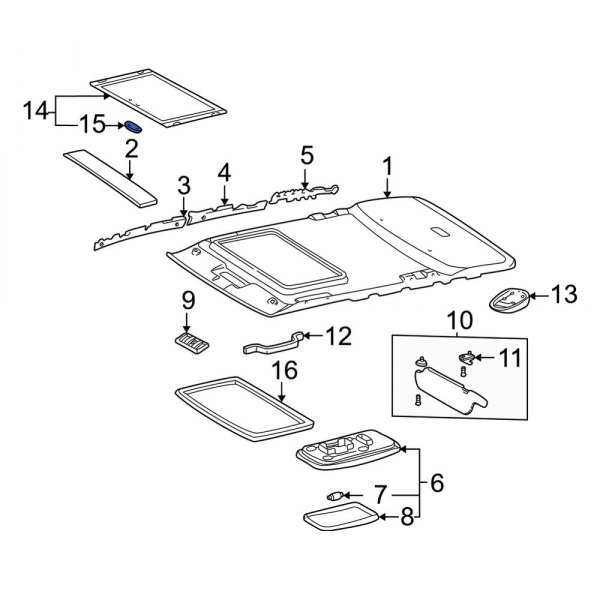 Sunroof Handle