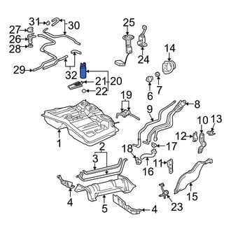Toyota OE - Fuel Pump and Strainer Set