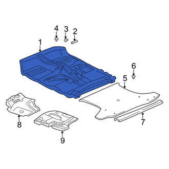 Toyota OE - Front Floor Carpet