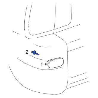 Toyota OE - Reflector Panel Screw
