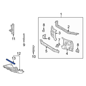 Toyota OE - Radiator Support Splash Shield Seal