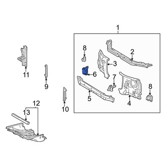 Toyota OE - Right Radiator Support Bracket