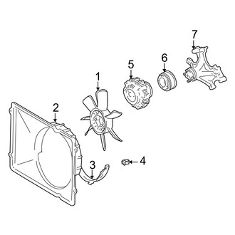 Toyota OE - Cooling Fan