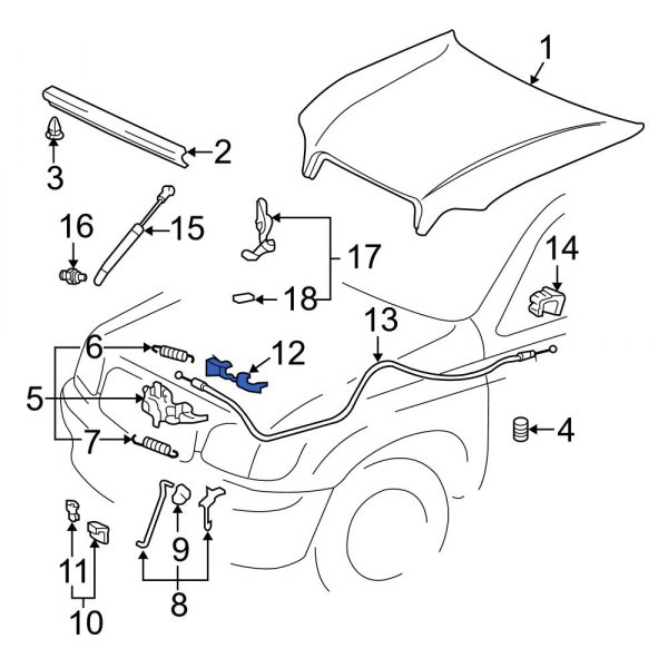 Hood Latch Cover