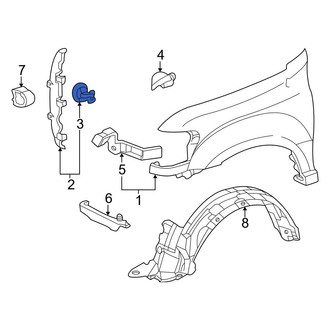 Toyota OE - Fender Flare Clip