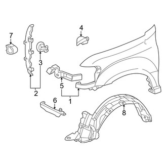 Toyota OE - Fender & Components