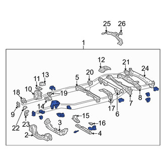 Toyota OE - Frame Rail
