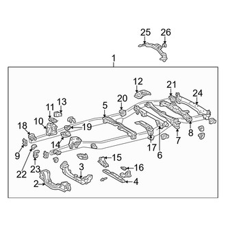 Toyota OE - Frame & Components (Frame Assembly)