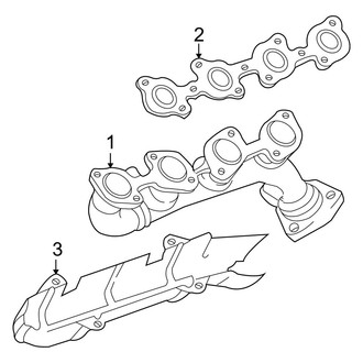 Toyota OE - Exhaust System - Manifold