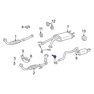 Toyota OE - Rear Exhaust Tail Pipe Gasket