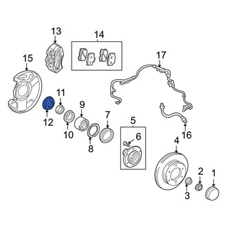 Toyota OE - Front Inner Wheel Seal