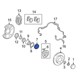 Toyota OE - Front Inner Wheel Seal