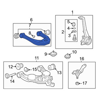 Toyota OE - Rear Lower Suspension Control Arm