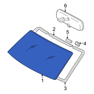 Toyota OE - Front Windshield