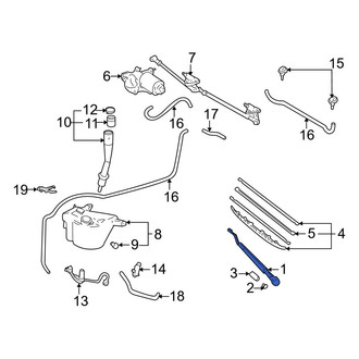 Toyota OE - Front Right Wiper Arm
