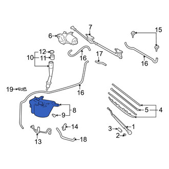 Toyota OE - Washer Fluid Reservoir