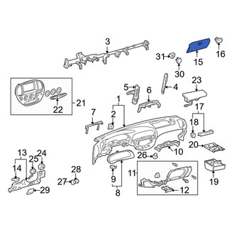 Toyota OE - Glove Box Door