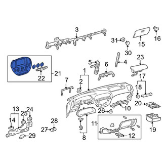 Toyota OE - Instrument Panel Trim Panel