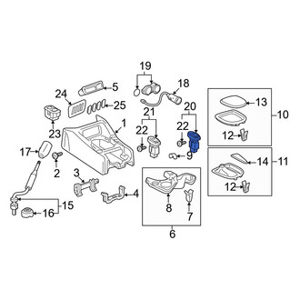 Toyota OE - Seat Heater Switch