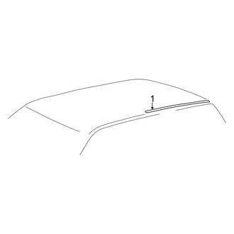 Toyota OE - Roof - Exterior Trim (W/O Sunroof)