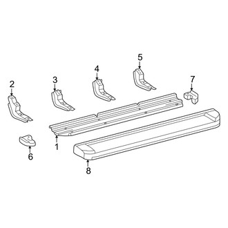Toyota OE - Pillars, Rocker & Floor - Running Board