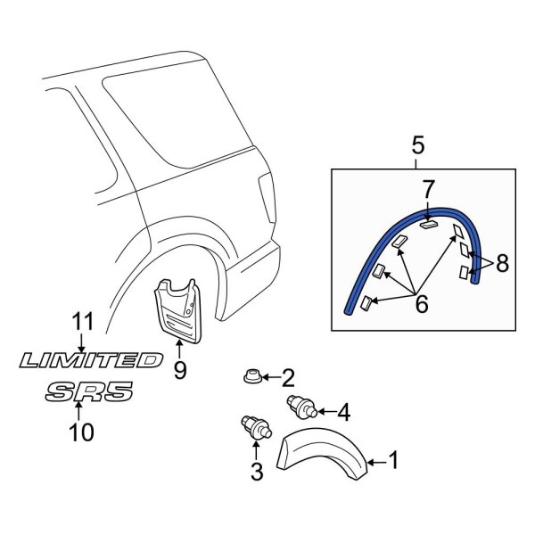 Wheel Arch Molding