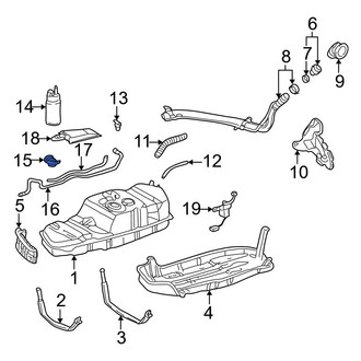 Toyota OE - Fuel Filter Insulator