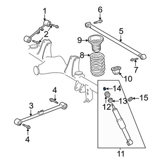 Toyota OE - Suspension Strut Mount Nut