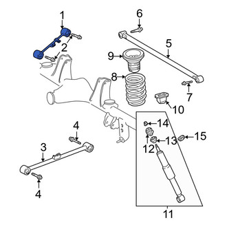 Toyota OE - Rear Right Upper Suspension Control Arm