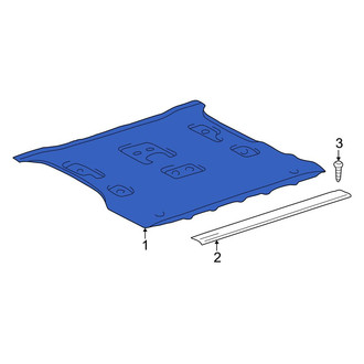 Toyota OE - Rear Trunk Mat