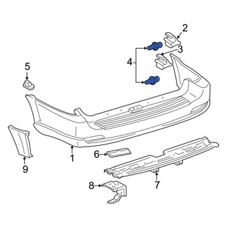 Toyota OE - Front Bumper Guide