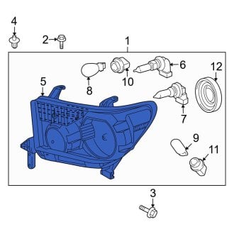 Toyota OE - Front Left Headlight