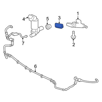 Toyota OE - Front Left Headlight Washer Nozzle