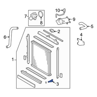 Toyota OE - Engine Oil Cooler Line Drain Valve