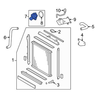 Toyota OE - Engine Coolant Inlet Flange
